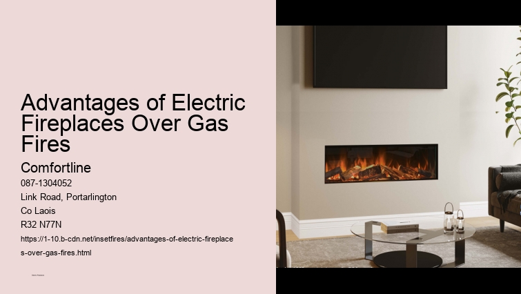 Wall-Mounted Electric Fireplaces: Stylish and Space-Saving