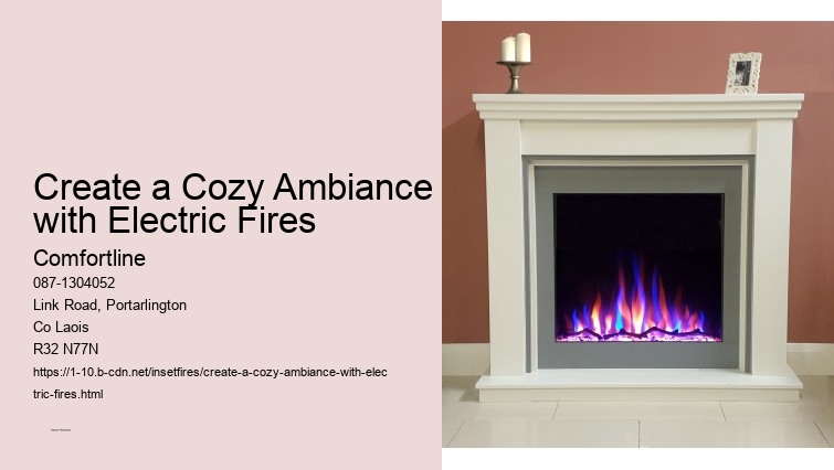 Inset Electric Fireplaces for a Seamless Look