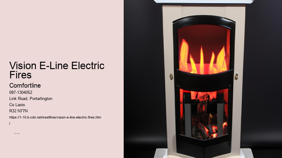 Vision E-Line Electric Fires